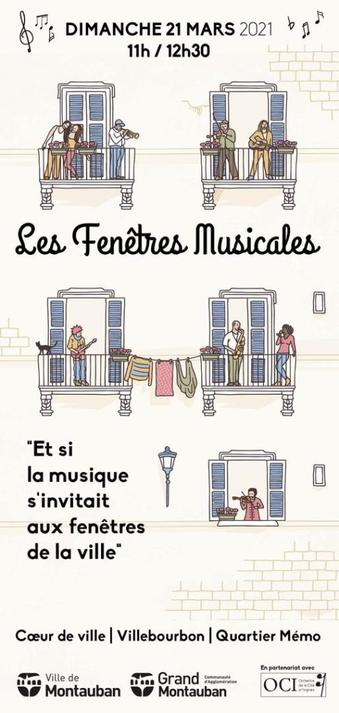 concerts fenêtres Montauban