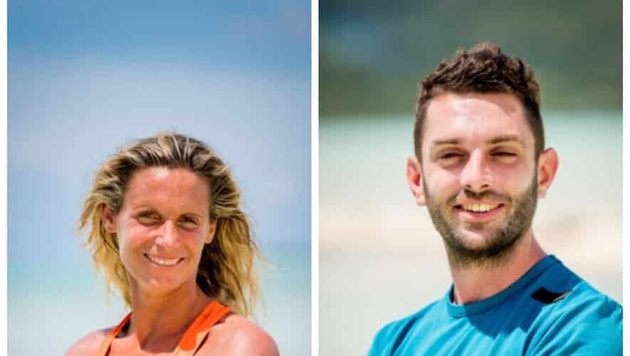 Magali et Jonathan, les deux candidats d'Occitanie dans "Koh-Lanta". Photos A.Issock/ALP/TF1