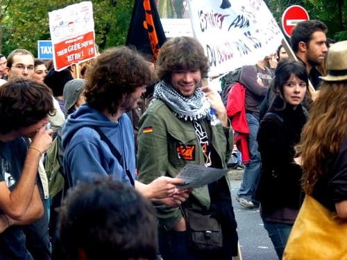 manifestation jeunes