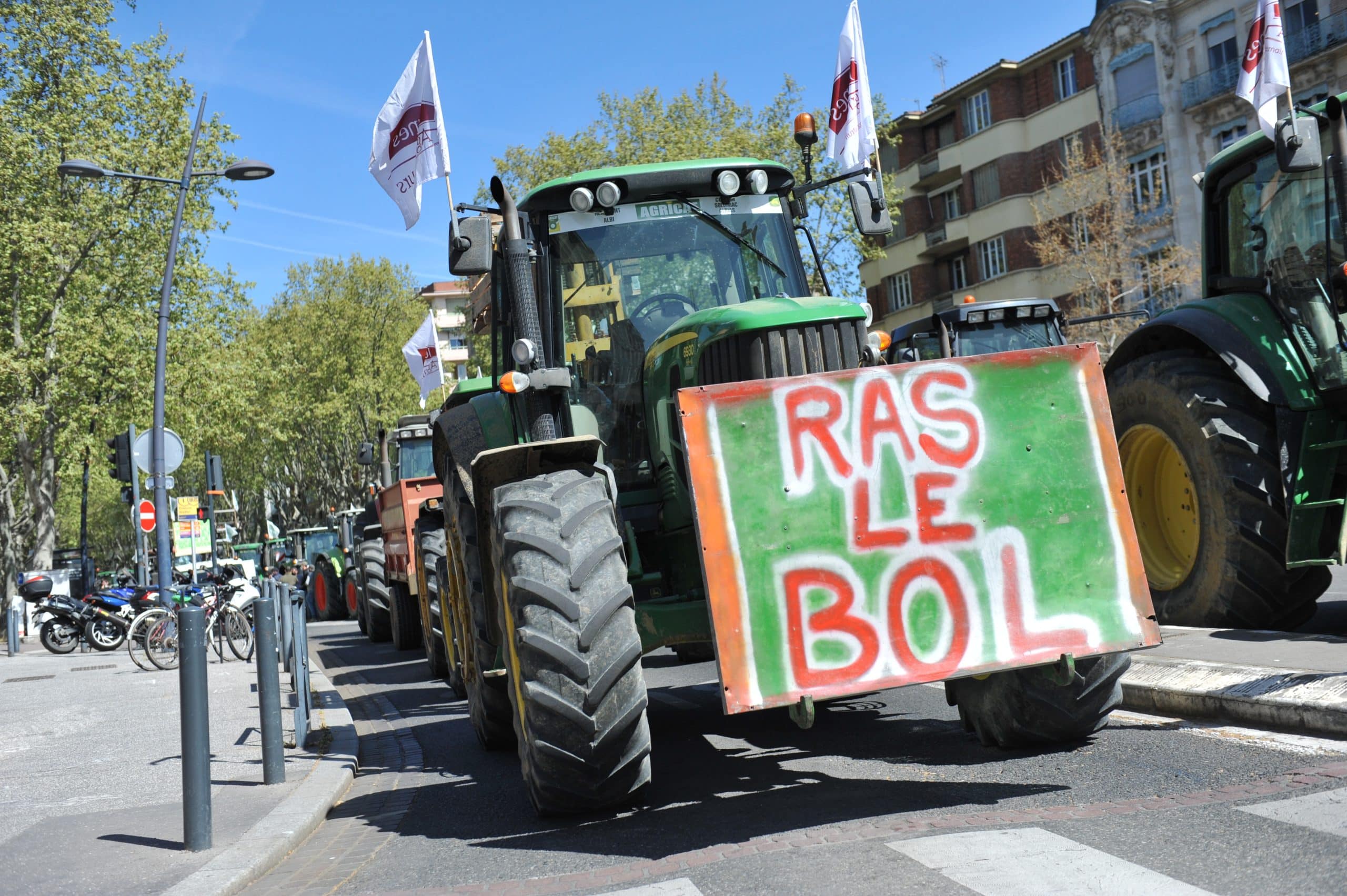 agriculteurs colère FDSEA PAC Montauban déviations