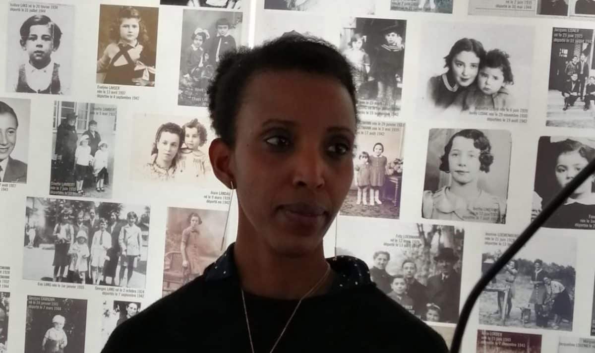 Jeanne Uwimbabazi, rescapée du génocide des Tutsis au Rwanda et présidente le l'association Diaspora rwandaise de Toulouse