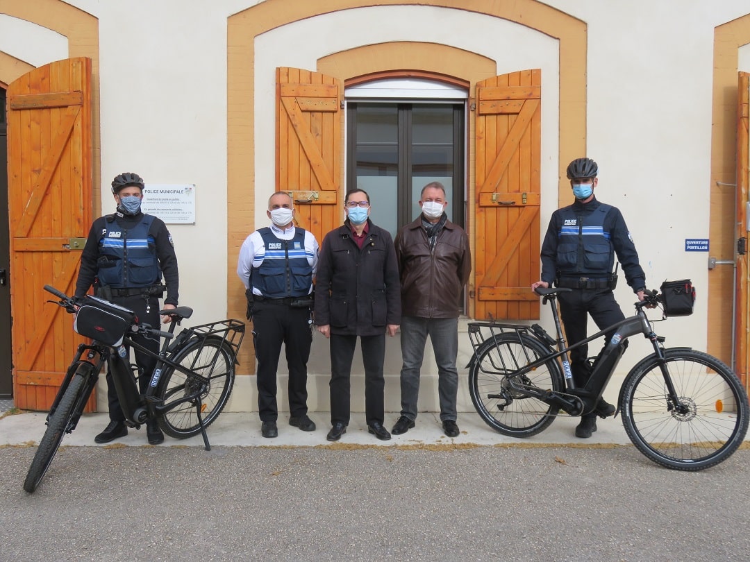 police municipale cugnaux vélo