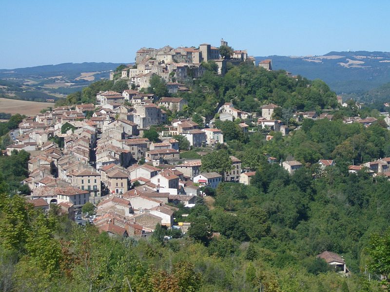 Le village de Cordes sur Ciel. Toscane Occitane Tarn