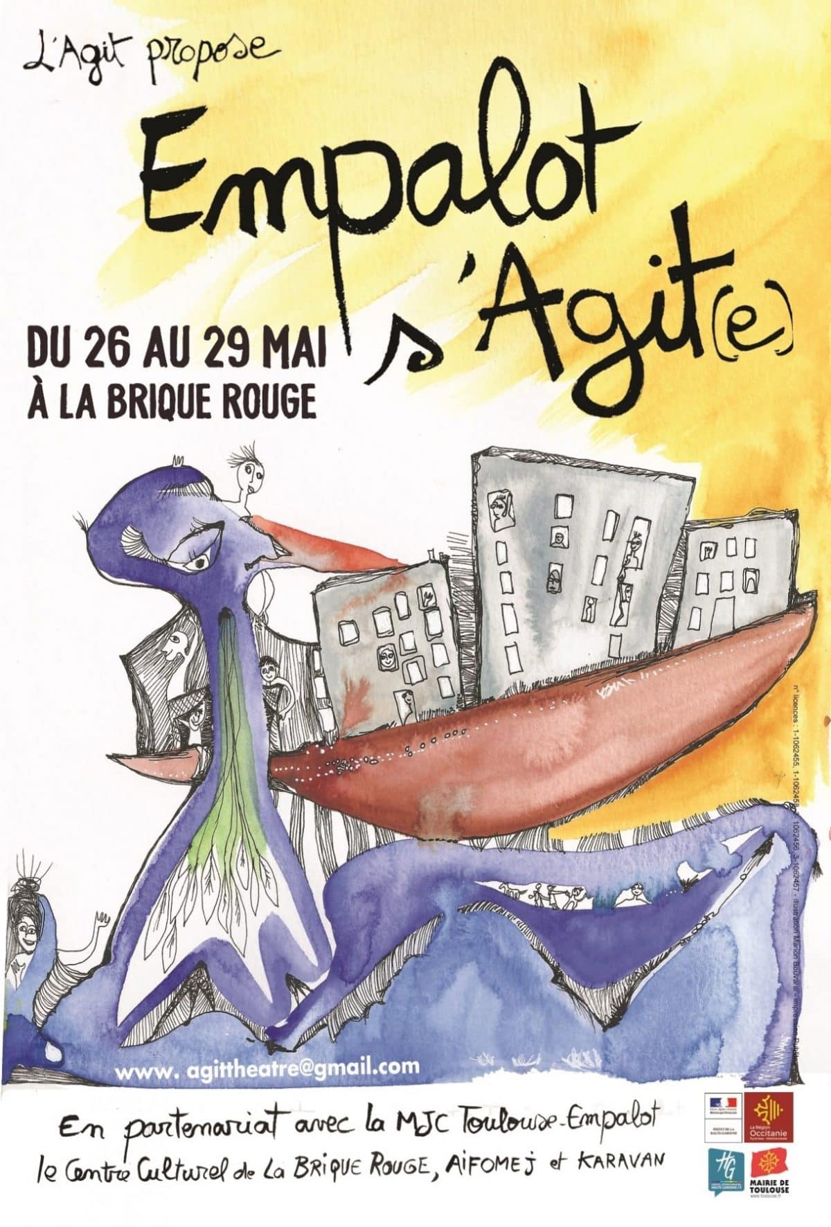 Agit_Empalot-s-Agite2021_affiche01_© Marion Bouvarel