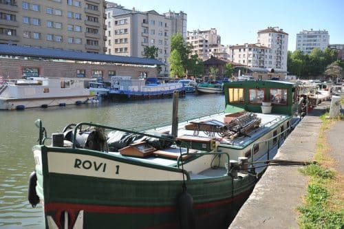 Habitat fluvial péniche