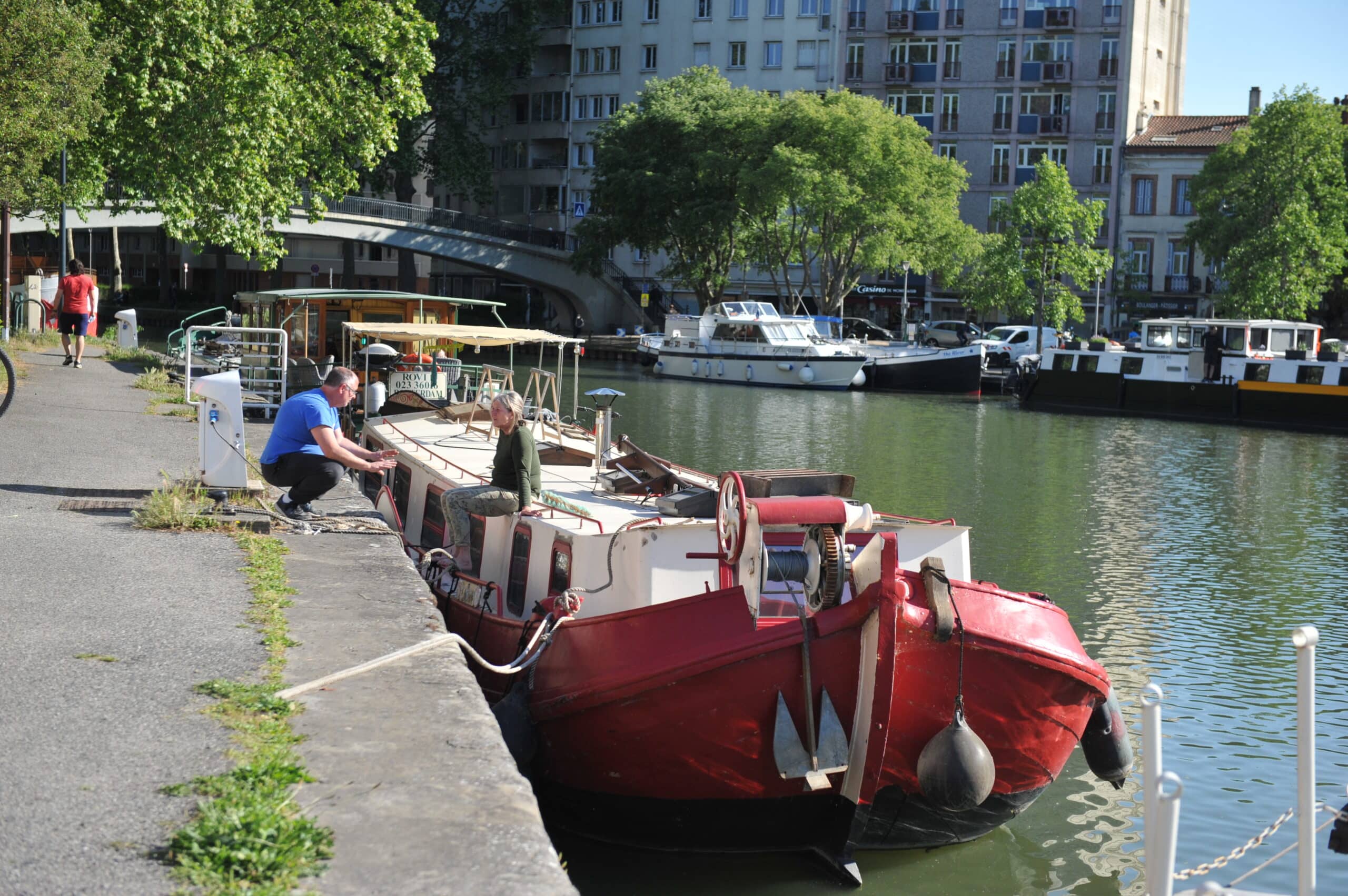 habitat fluvial péniche