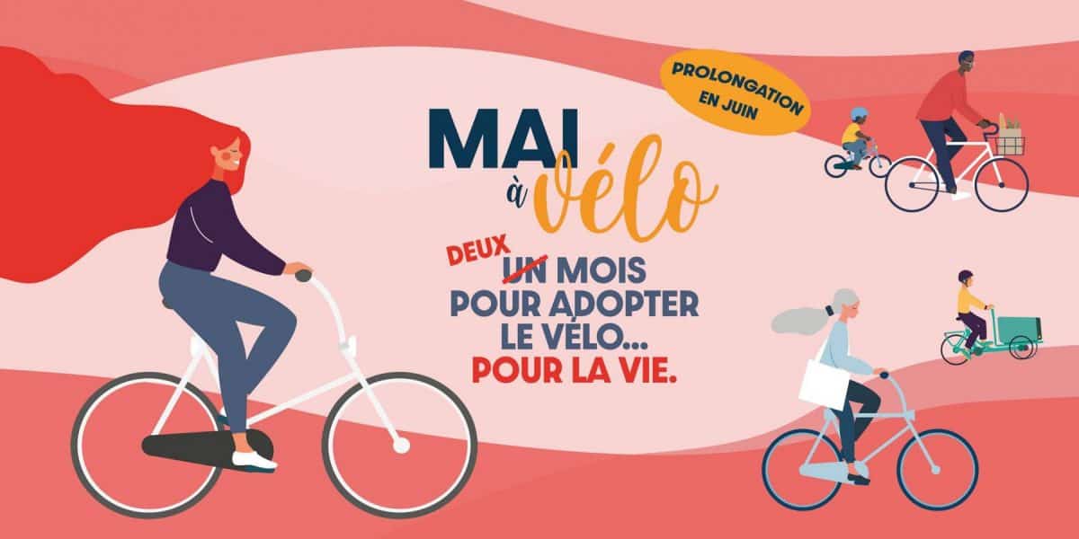 Mai à vélo