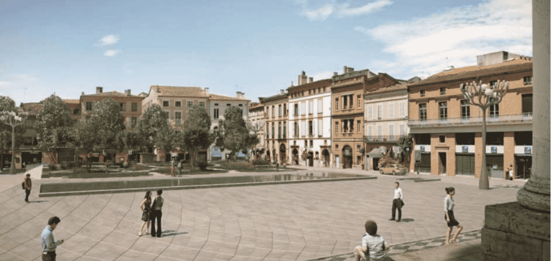 Montauban parking Roosevelt