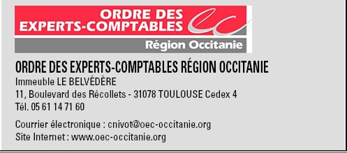 Signature Ordre experts comptables Occitanie