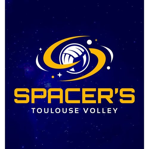 Nouveau logo des Spacer's Toulouse volley.