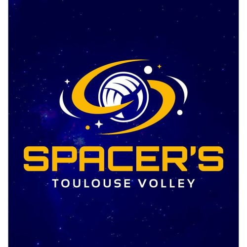 Nouveau logo des Spacer's Toulouse volley.