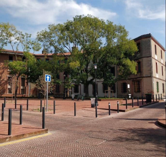 La place Arago, à Toulouse, est coupée à la circulation jusqu'au 11 juillet prochain @GoogleMap