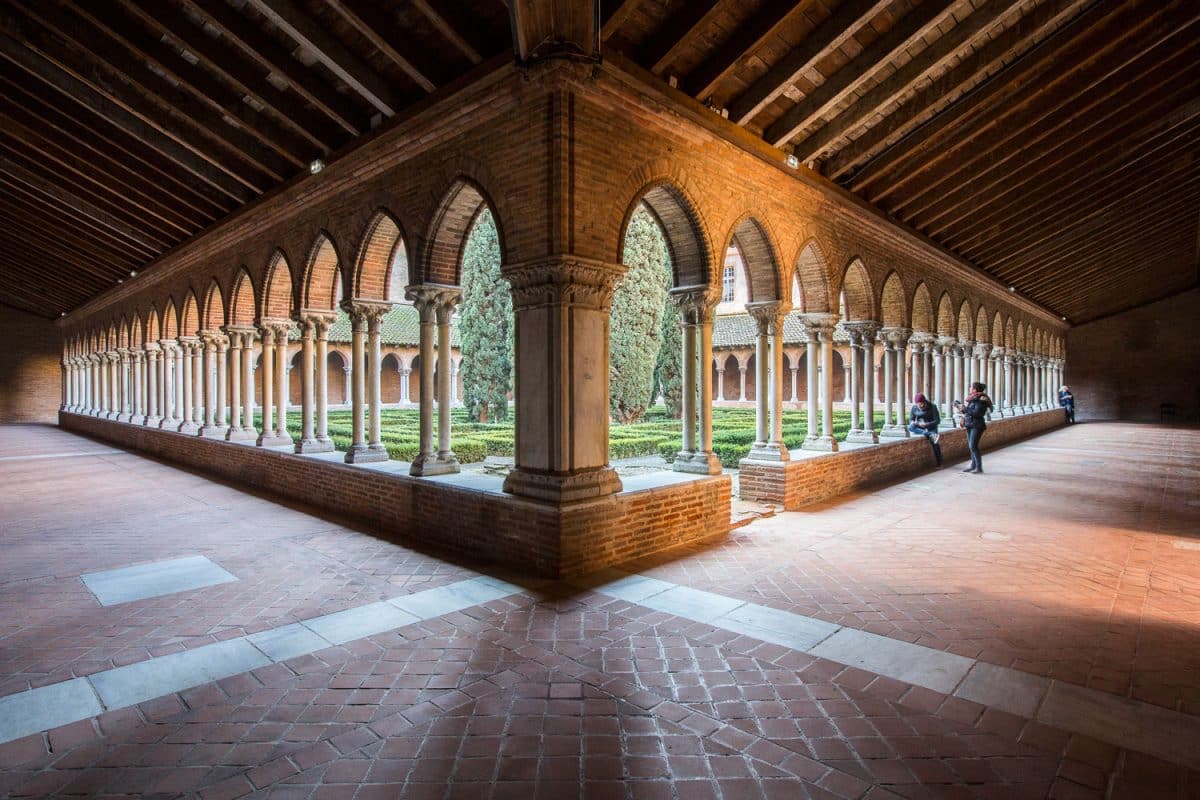 cloître du couvent des Jacobins Toulouse