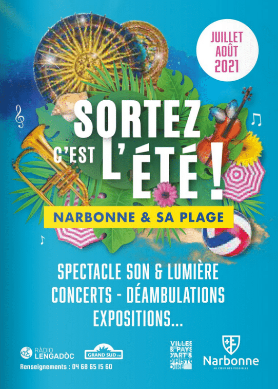 Narbonne plage animations estivales