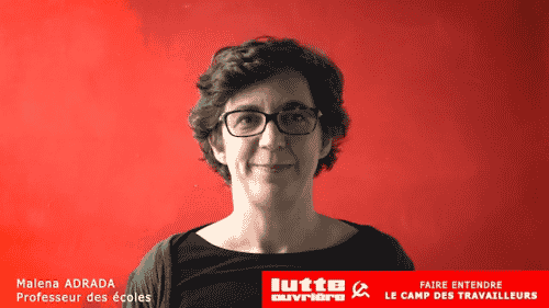 Malena Adrada, tête de la liste Lutte ouvrière– Faire entendre le camp des travailleurs aux élections régionales en Occitanie