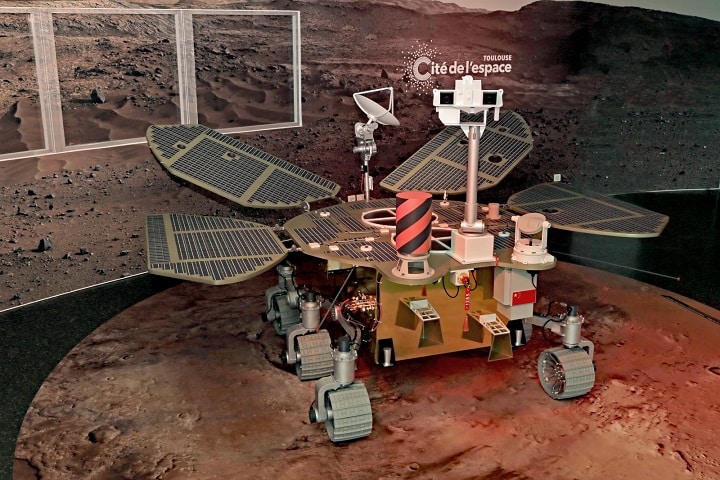 Cité de l'Espace Toulouse mars rover