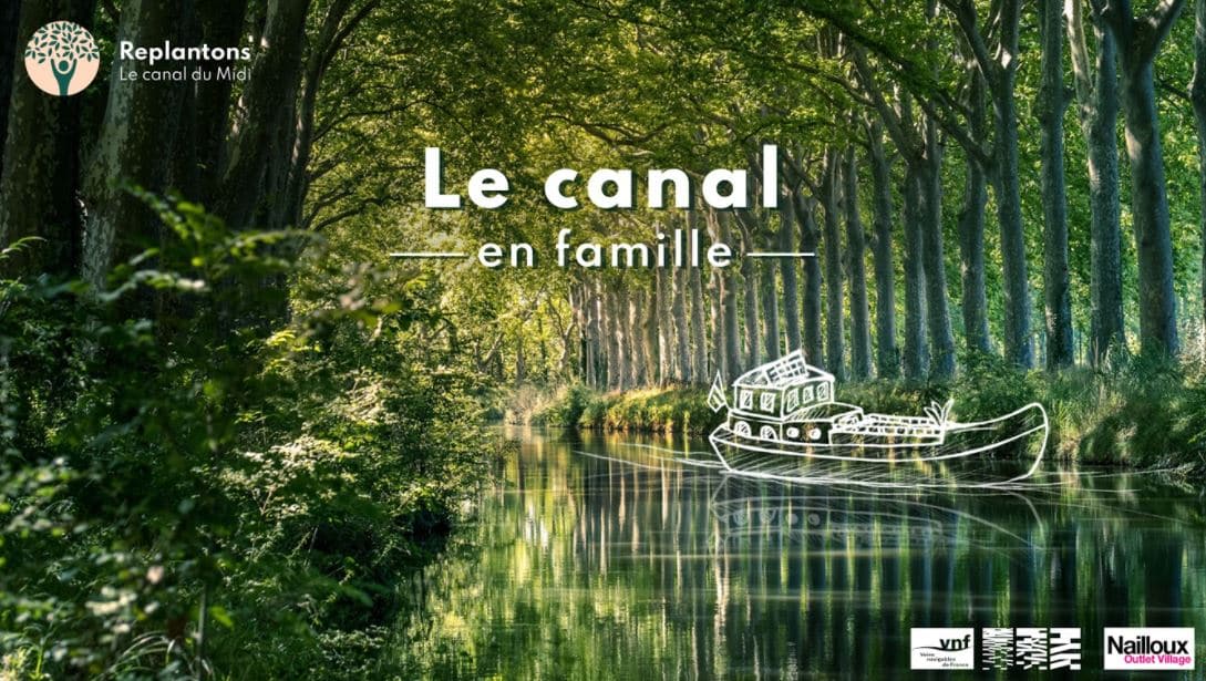 Canal en famille appli aventure canal du midi