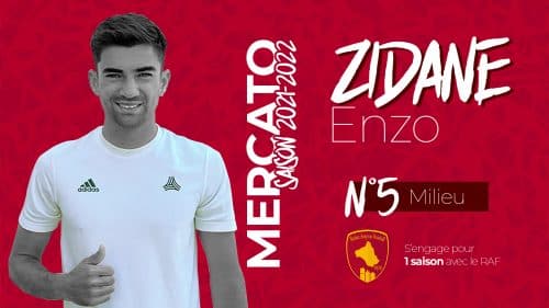 ENzo Zidane s'engage pour la saison prochaine avec le Rodez Aveyron Football.