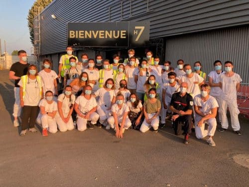 20 000 injections ce week-end au vaccinodrome de Toulouse, le record de France @CHUdeToulouse