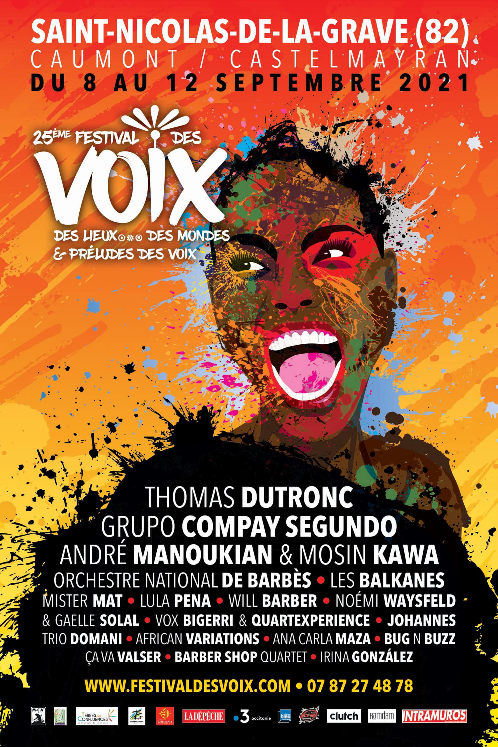 Festival des voix, des lieux, des mondes à Saint-Nicolas-de-la-Grave septembre 2021