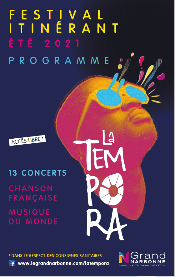 Affiche festival Tempora 2021