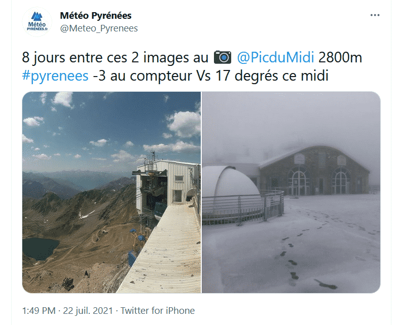 Pic du Midi météo