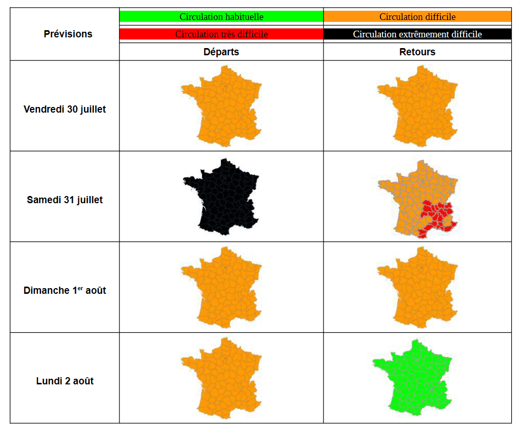 circulation Bison Futé