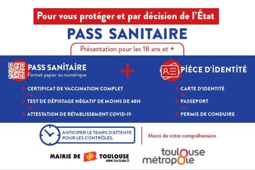 Toulouse pass sanitaire