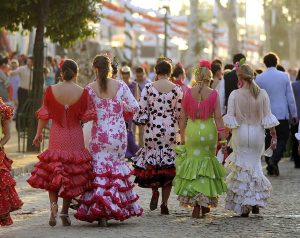 Les rencontres de Flamenca qui devaient se dérouler à la fin du mois d’août à Carcassonne sont annulées. L’événement remplaçait cette année la Feria de Carcassonne. Photo d'illustration : Feria de Séville; avril 2011 - CC BY SH Sevilla Congress &amp; Convention Bureau - wikimedia commons