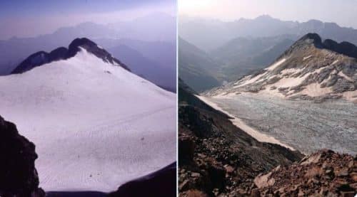 Glacier Ossoue Pyrénées orientales