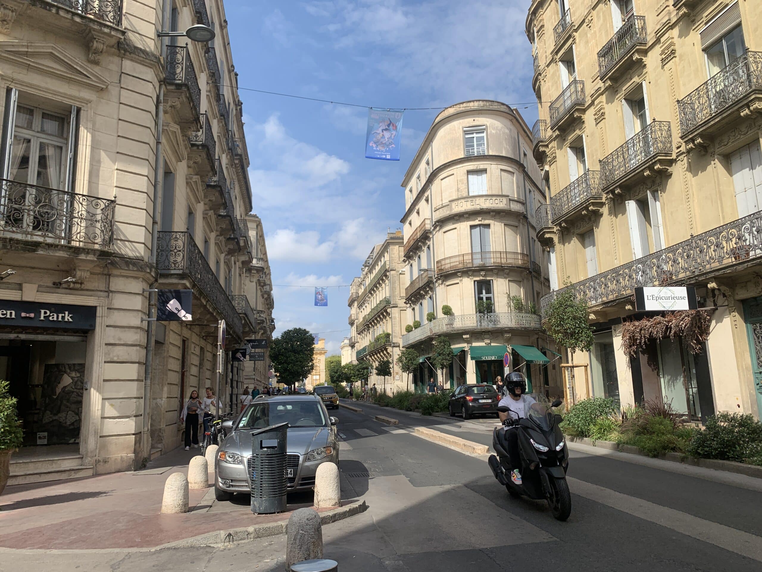 Montpellier rues locations biens Occitanie