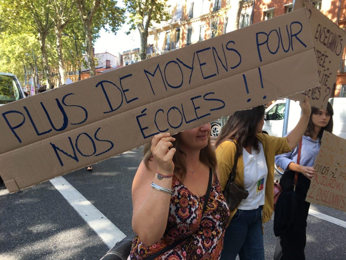 Les images de la manifestation des enseignants à Toulouse le 23 septembre 2021 @Philippe Salvador 8