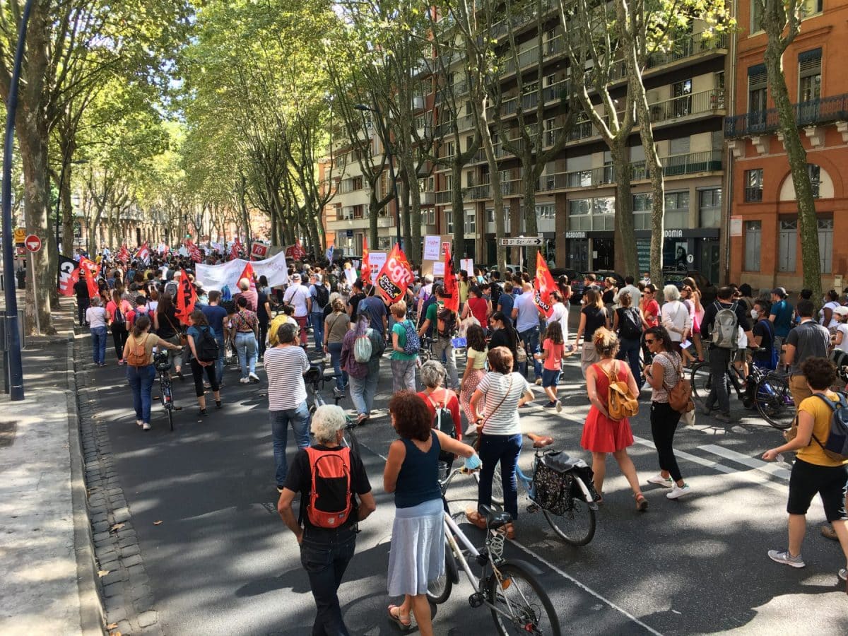 Les images de la manifestation des enseignants à Toulouse le 23 septembre 2021 @Philippe Salvador 10