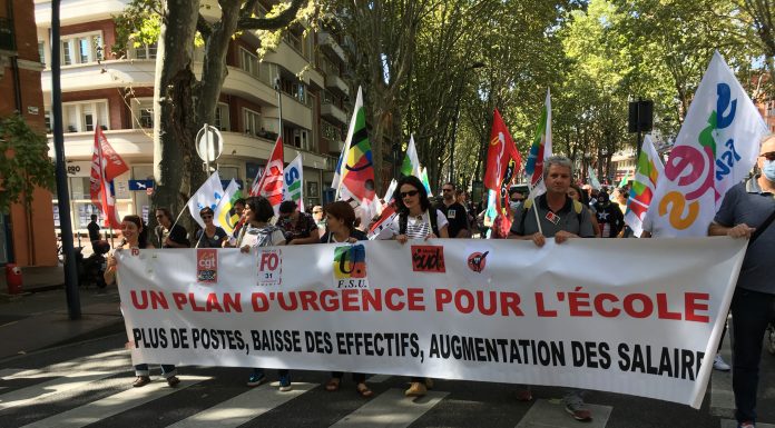 Les images de la manifestation des enseignants à Toulouse le 23 septembre 2021 @Philippe Salvador 9
