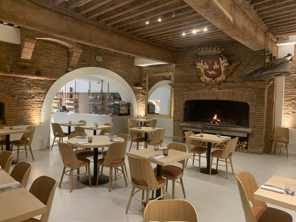 La Cendrée restaurant cheminée Toulouse cinéma bar