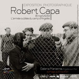 Le Mémorial du camp d’Argelès-sur-Mer accueille une exposition photographique de Robert Capa sur l’armée oubliée du camp d’Argelès, dans les Pyrénées-Orientales, jusqu’au 15 septembre. / Crédit : Ville d'Argelès-sur-Mer - Pôle culturel