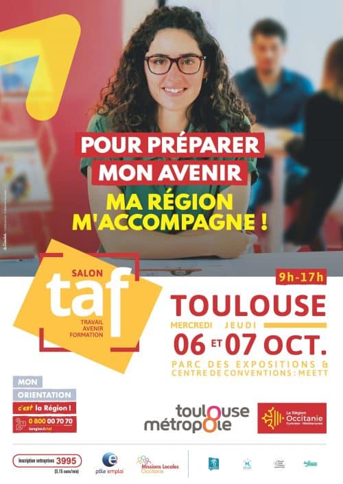 Dédié à la recherche d'emploi ou de formation, le salon TAF de Toulouse ouvrira ses portes ce mercredi 6 octobre, avec 650 offres à pourvoir