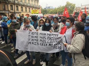 Manifestation interprofessionnelle du 5 octobre 2021