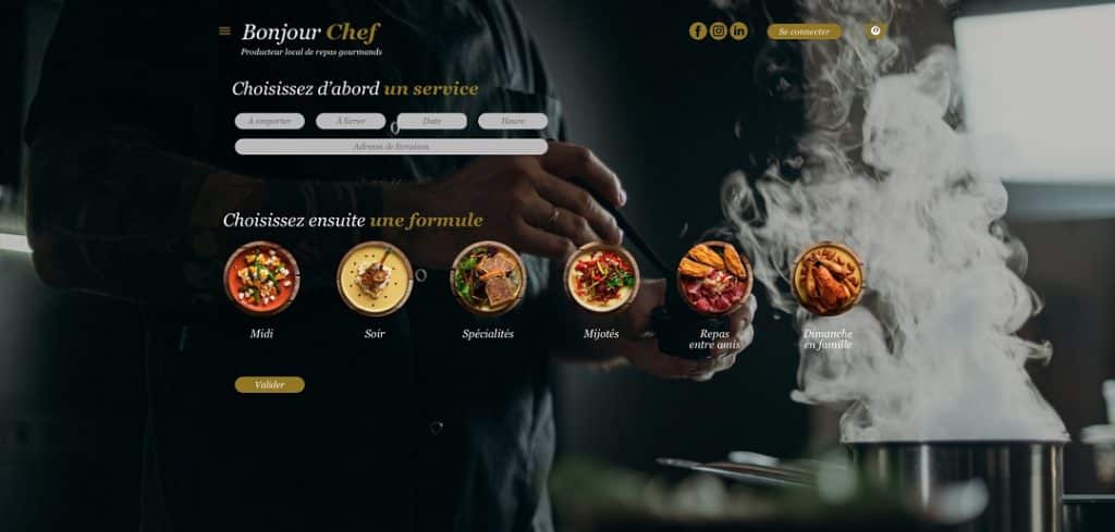 bonjour chef