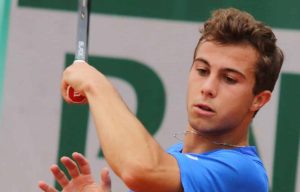 Le Toulousain Hugo Gaston a été éliminé en quart de finale du Rolex Paris Masters par Daniil Medvedev vendredi 5 novembre. © si.robi CC BY-SA 2.0