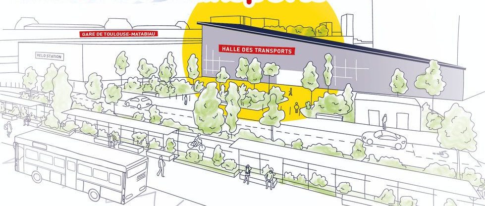 Riverains et usagers sont invités à donner leur avis sur la future Halle des Transports de la gare Matabiau de Toulouse
