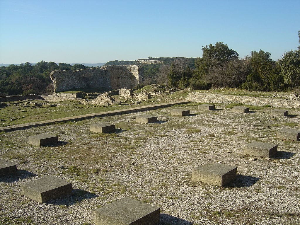 Camps de César gallo-romain Gard