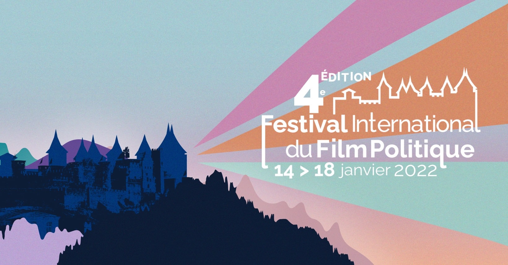 Festival international film politique Carcassonne affiche