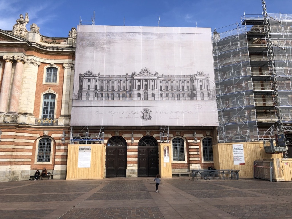 Capitole travaux façade