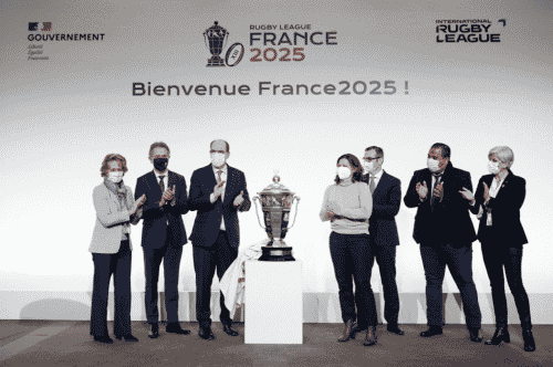 Coupe du monde de rugby à XIII 2025 Occitanie Jean Castex conférence presse présentation