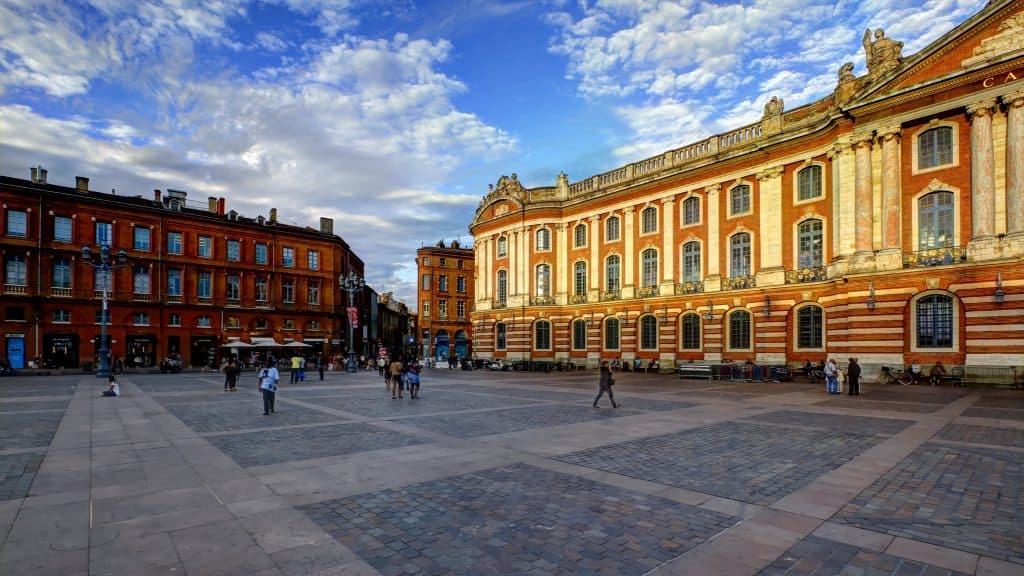 Vue de la place du Capitole et de la Rue Rémusat