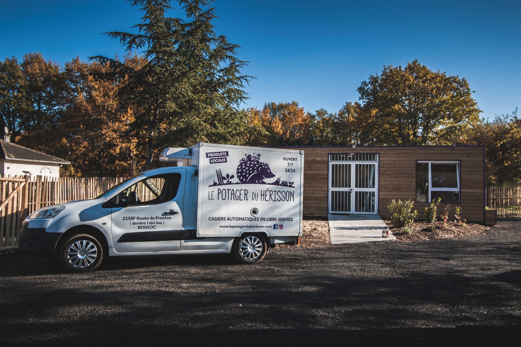 Potager du hérisson distributeurs automatiques produits locaux