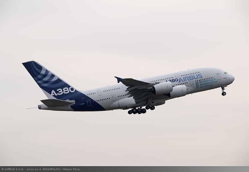 A380 kérosène