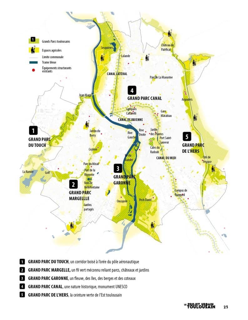 Toulouse. Découvrez les 5 projets de grand parc de la métropole