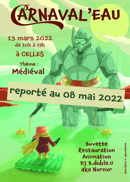 carnaval Celles affiche